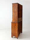 antique step-back hutch