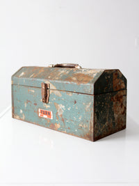 vintage Park painted steel tool box