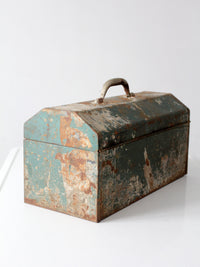 vintage Park painted steel tool box