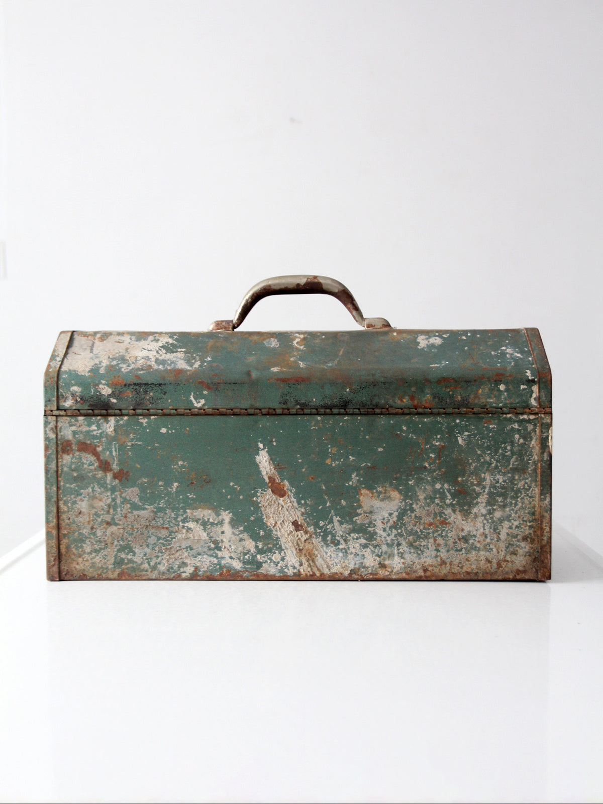 vintage Park painted steel tool box