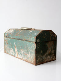 vintage Park painted steel tool box
