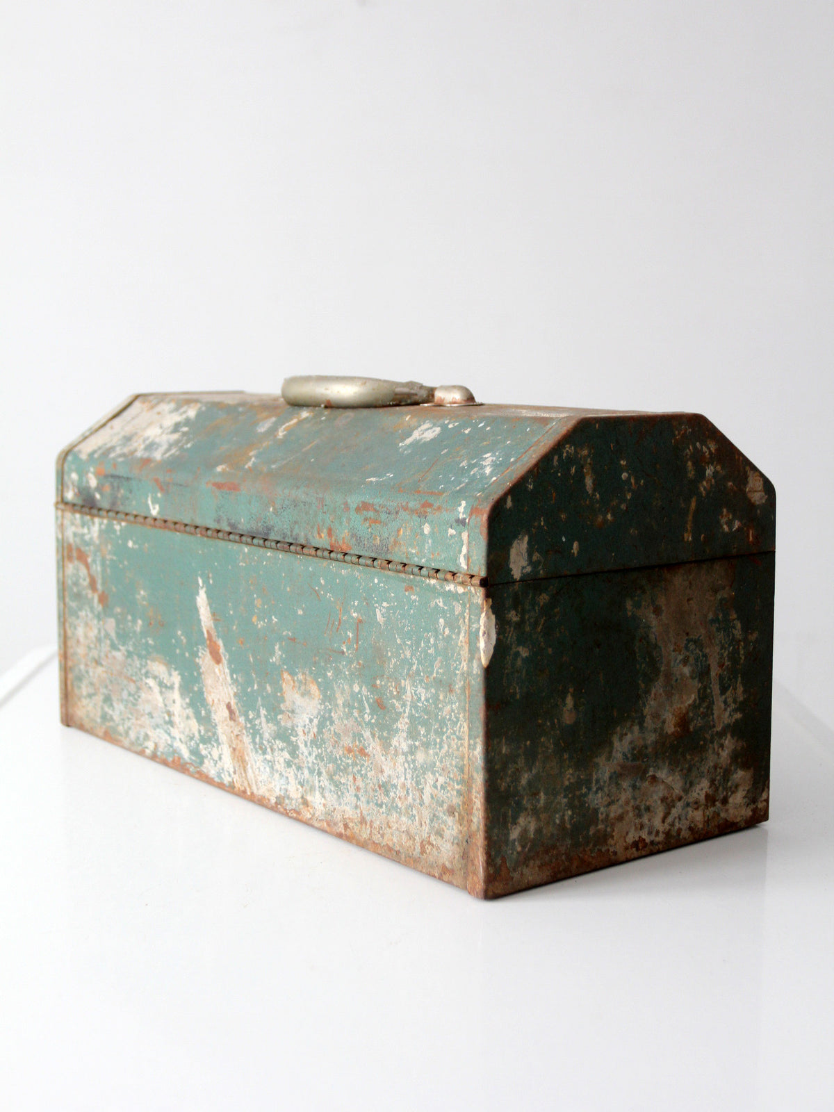 vintage Park painted steel tool box