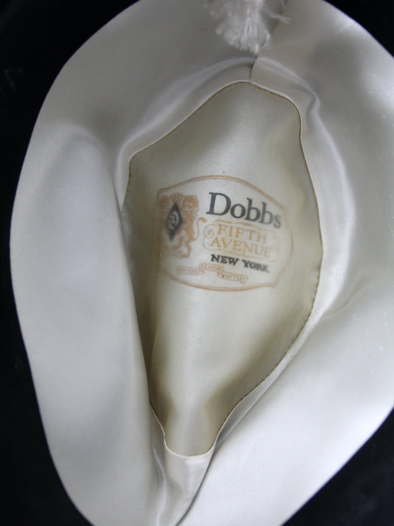 帽子 Vintage Dobbs Westward Forty 7 1/4 58cm Vintage 1960s Dobbs West Hat Open Trail Style Thin Band Size 7 1/8