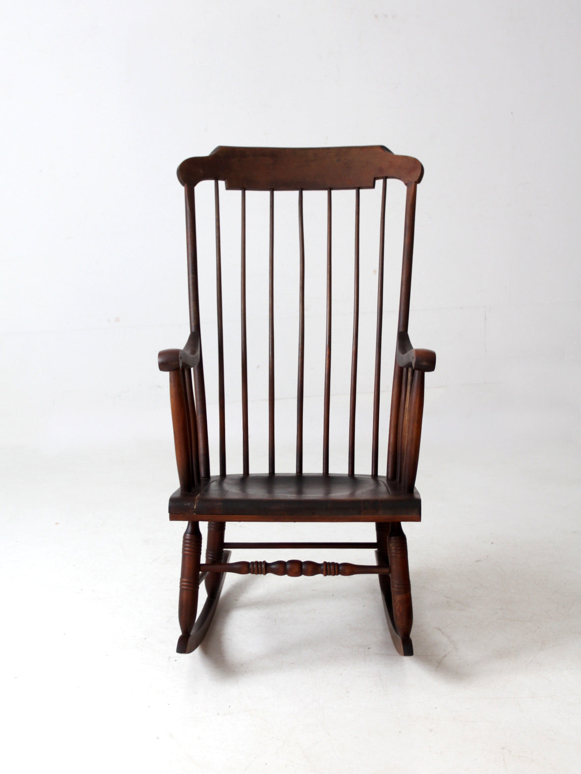 antique American Windsor rocking chair