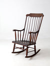antique American Windsor rocking chair