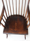 antique American Windsor rocking chair