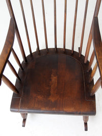 antique American Windsor rocking chair