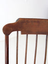 antique American Windsor rocking chair