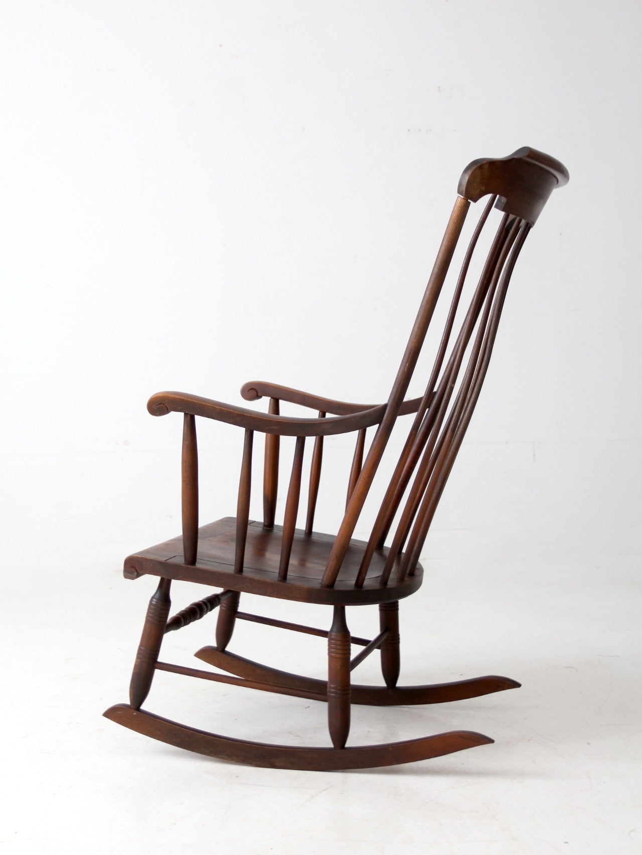 antique American Windsor rocking chair