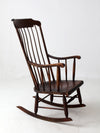 antique American Windsor rocking chair