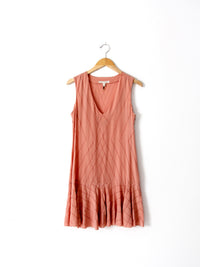 Twenty8Twelve blush pink drop waist mini dress