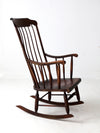 antique American Windsor rocking chair