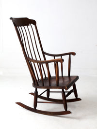 antique American Windsor rocking chair