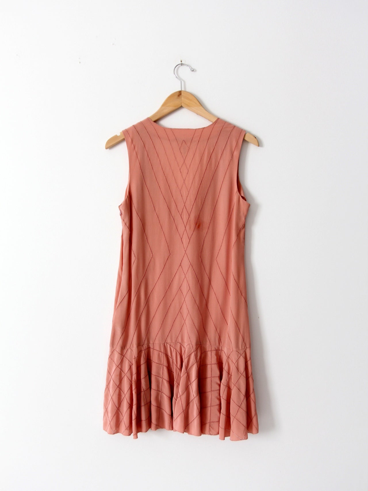 Twenty8Twelve blush pink drop waist mini dress