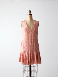 Twenty8Twelve blush pink drop waist mini dress