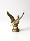vintage brass duck figurine