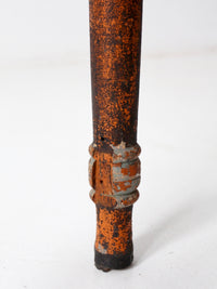 antique primitive end table with drawer