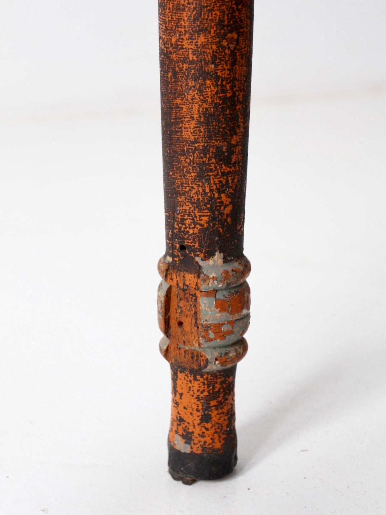 antique primitive end table with drawer