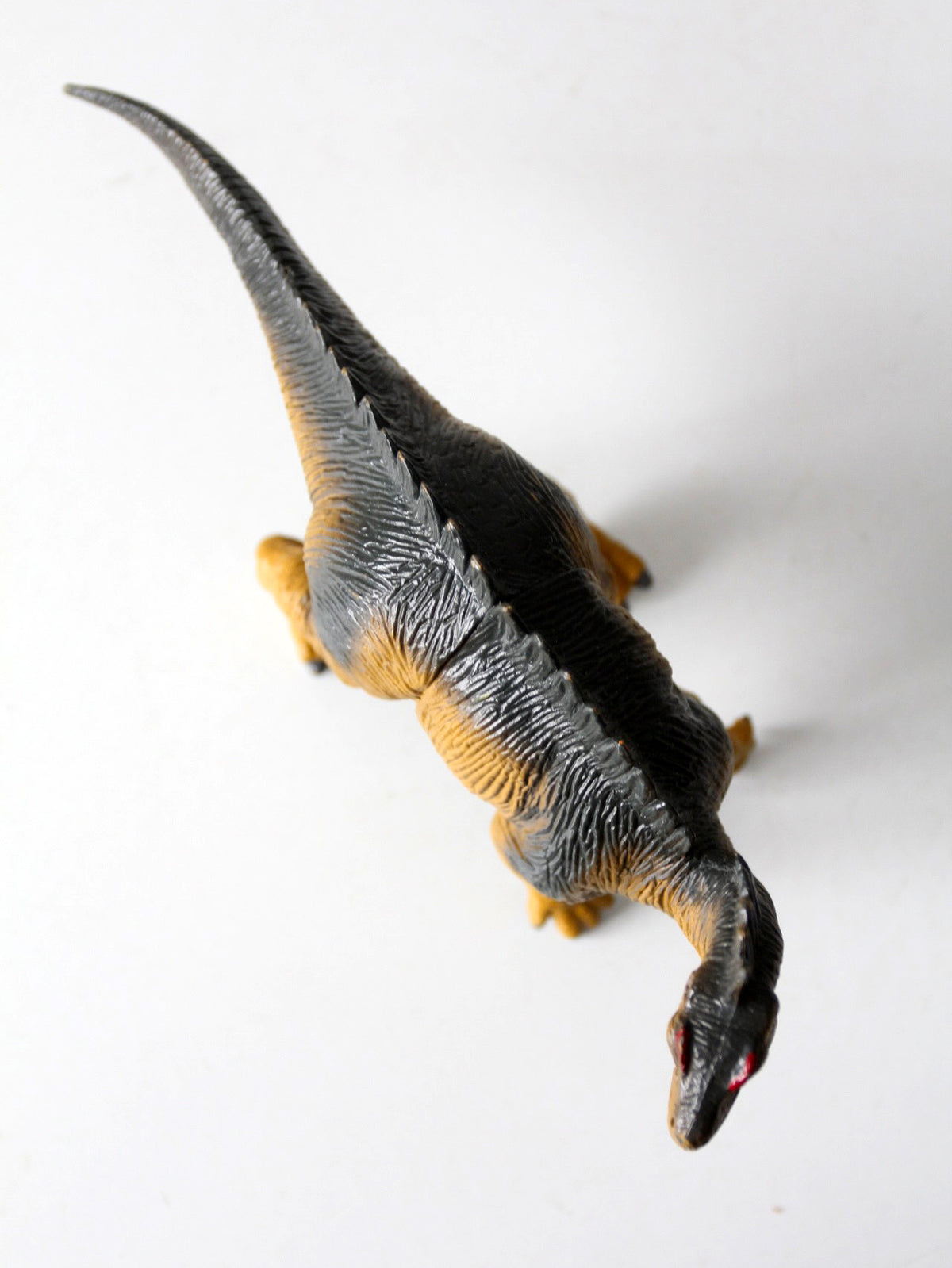 collection of six vintage dinosaur figures, 1993–2000