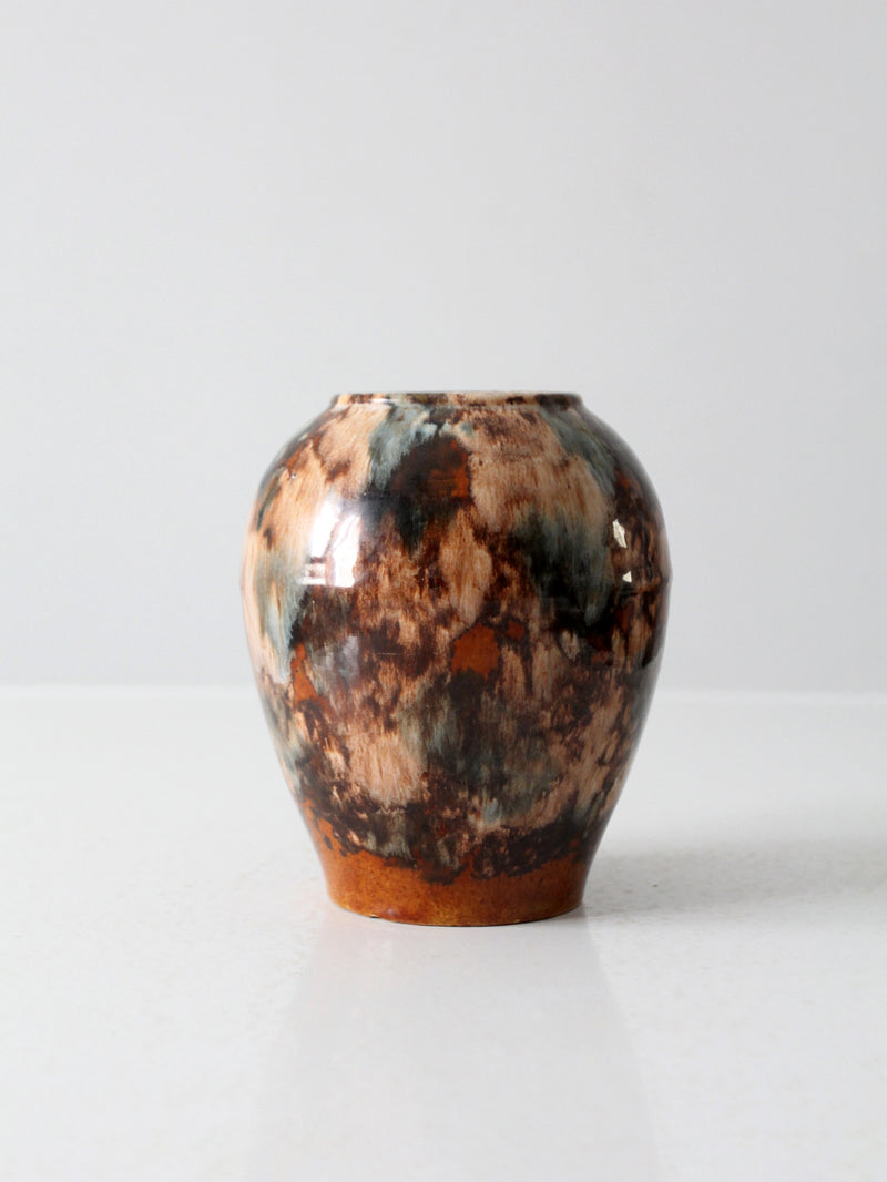 1920's Brush McCoy onyx glaze vase