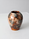 1920's Brush McCoy onyx glaze vase