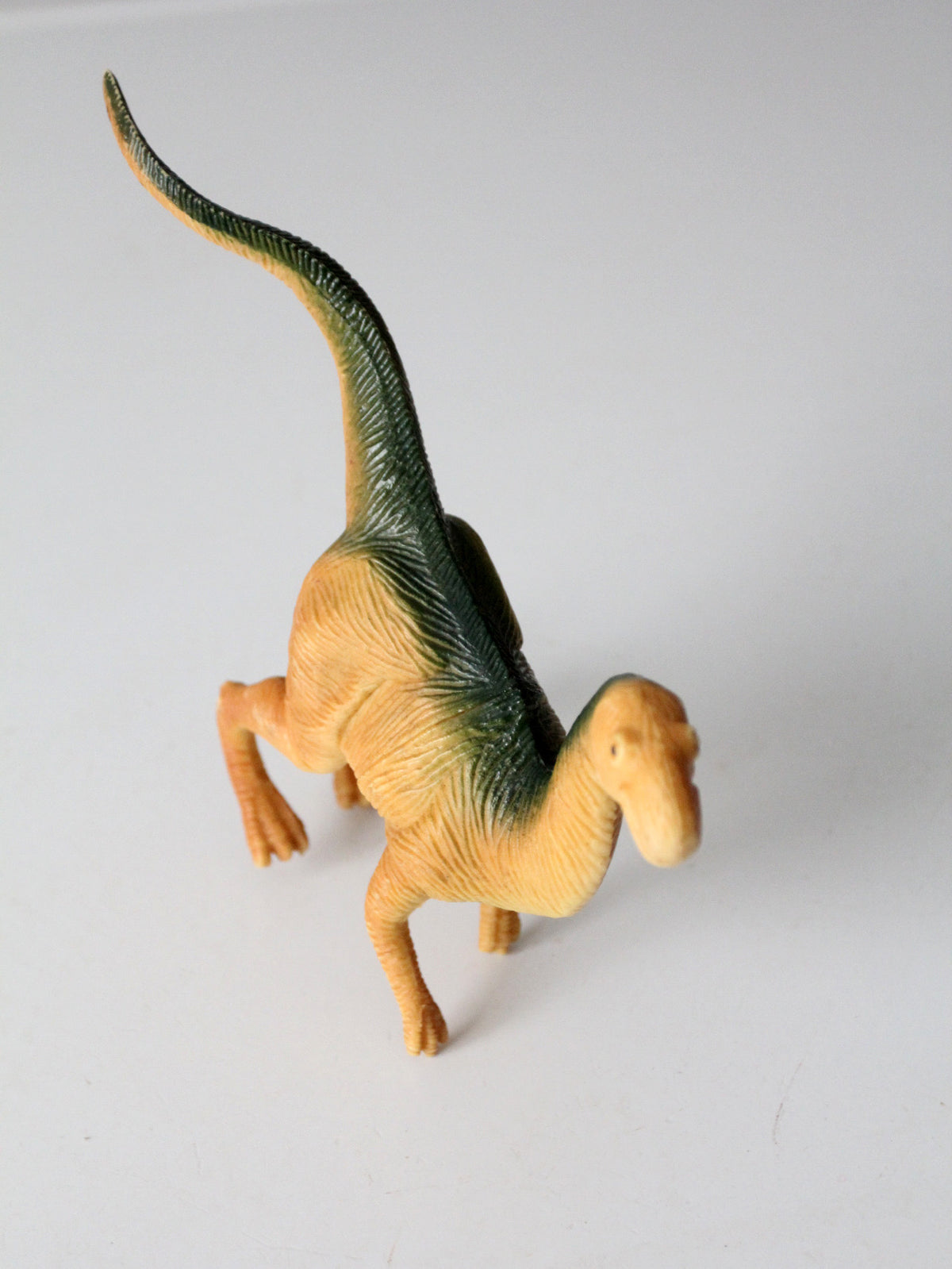 collection of six vintage dinosaur figures, 1993–2000