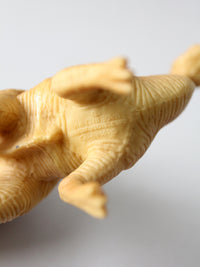 collection of six vintage dinosaur figures, 1993–2000
