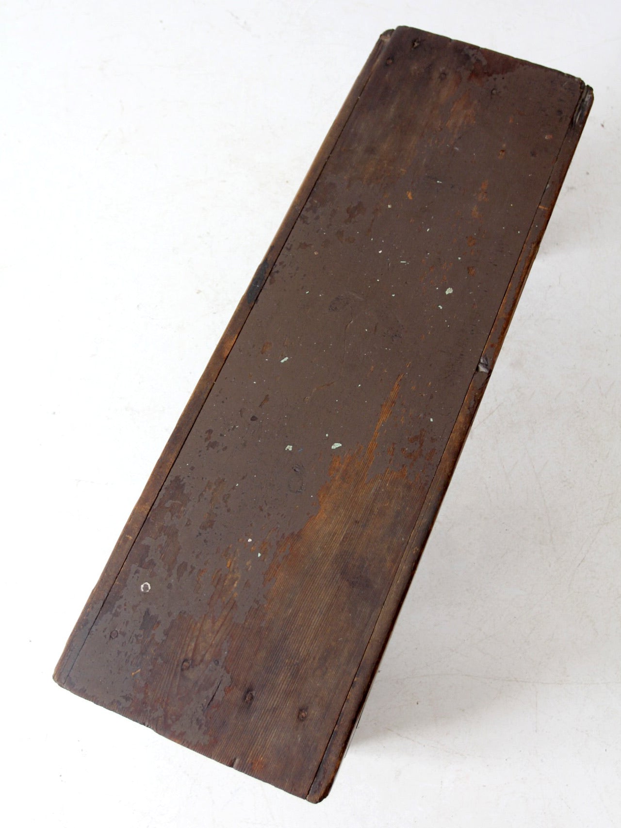 primitive antique rustic farmhouse bench