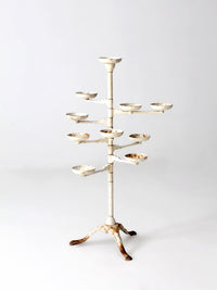 antique Victorian cast iron plant stand