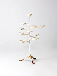 antique Victorian cast iron plant stand