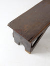 primitive antique rustic farmhouse bench