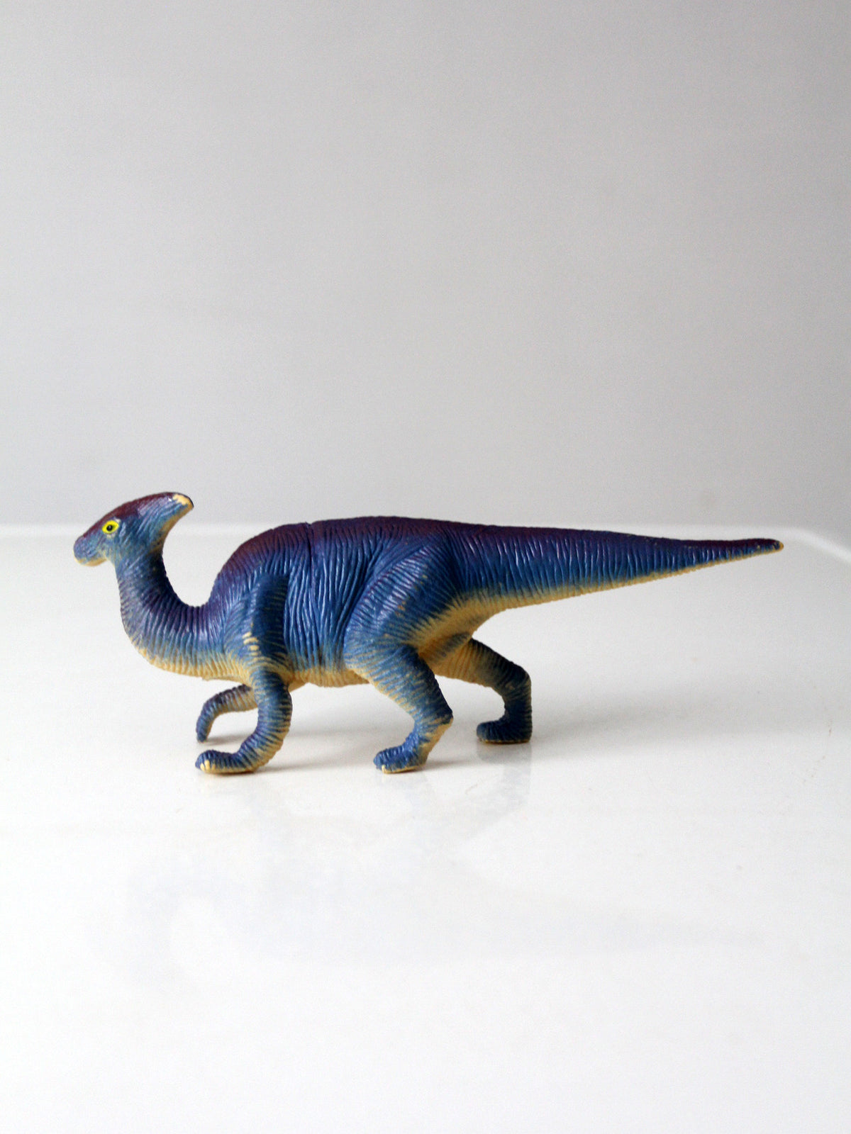 collection of six vintage dinosaur figures, 1993–2000