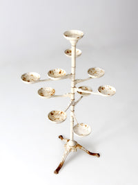 antique Victorian cast iron plant stand