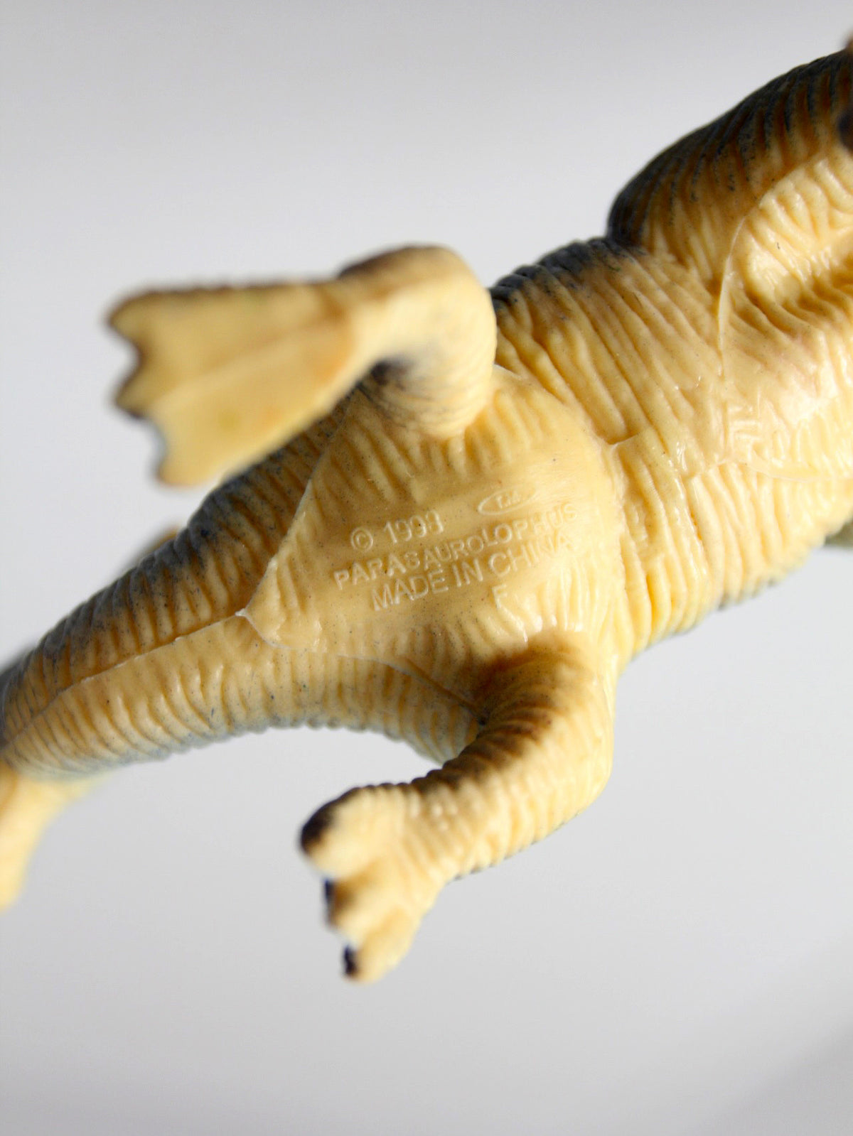 collection of six vintage dinosaur figures, 1993–2000
