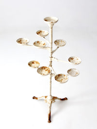 antique Victorian cast iron plant stand