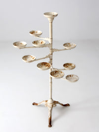 antique Victorian cast iron plant stand
