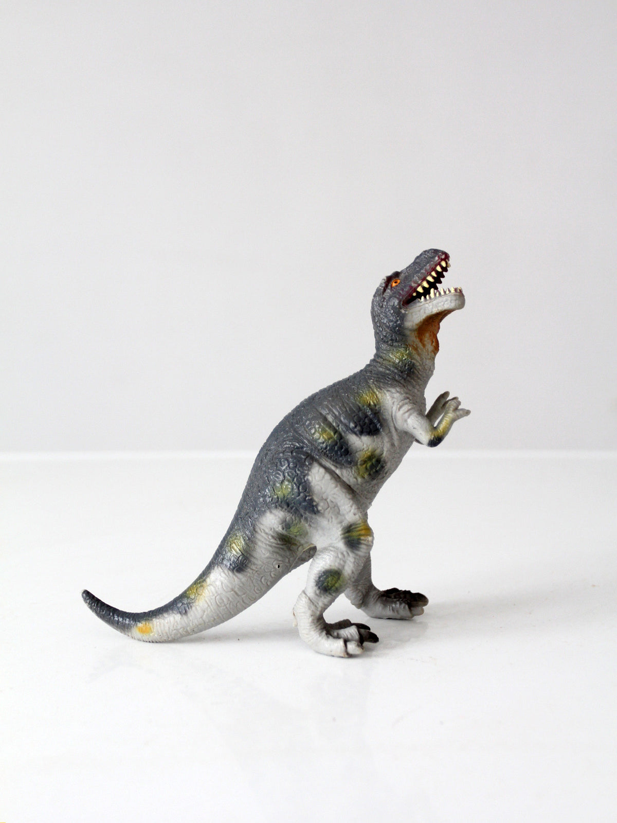 collection of six vintage dinosaur figures, 1993–2000