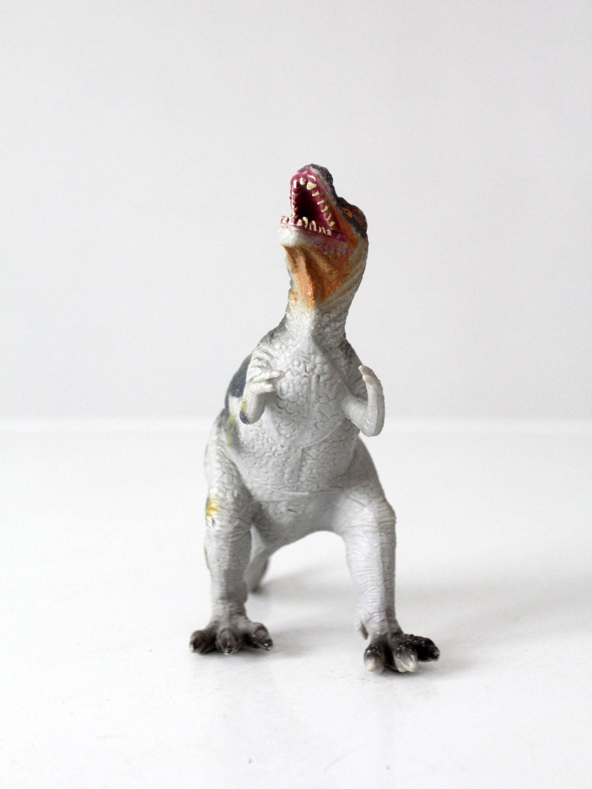 collection of six vintage dinosaur figures, 1993–2000
