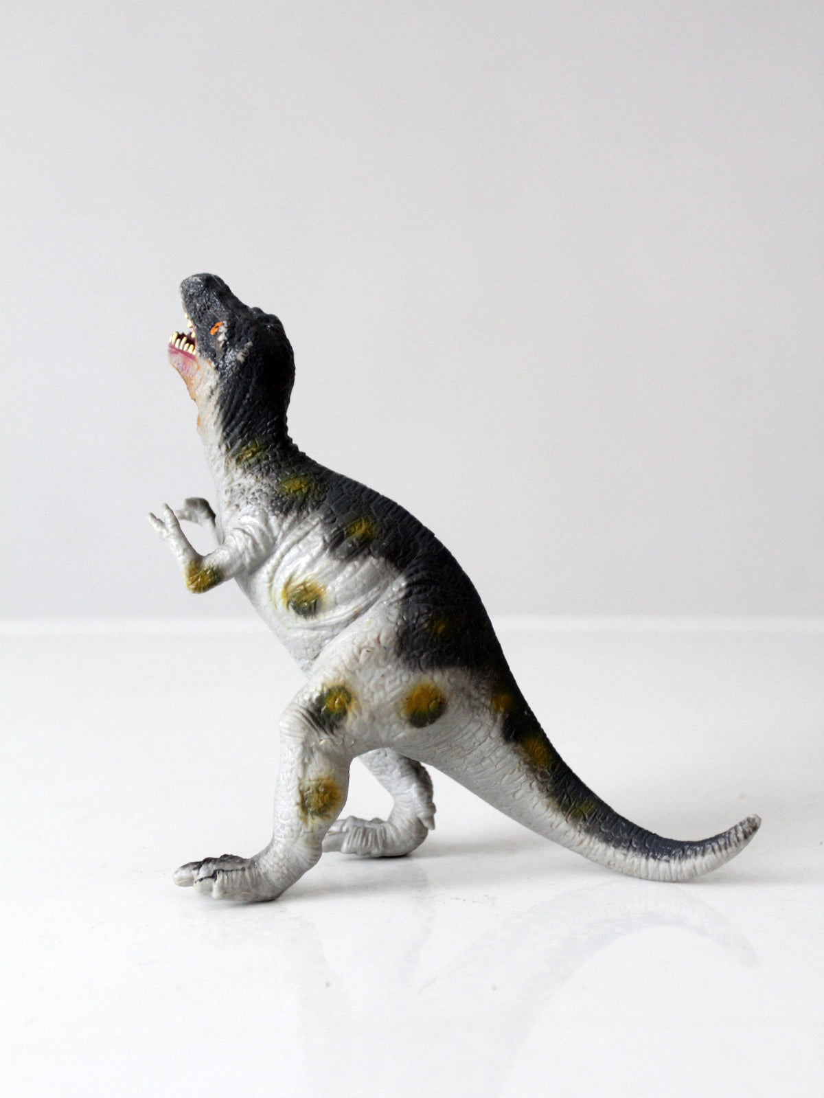 collection of six vintage dinosaur figures, 1993–2000