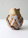 vintage studio pottery pitcher
