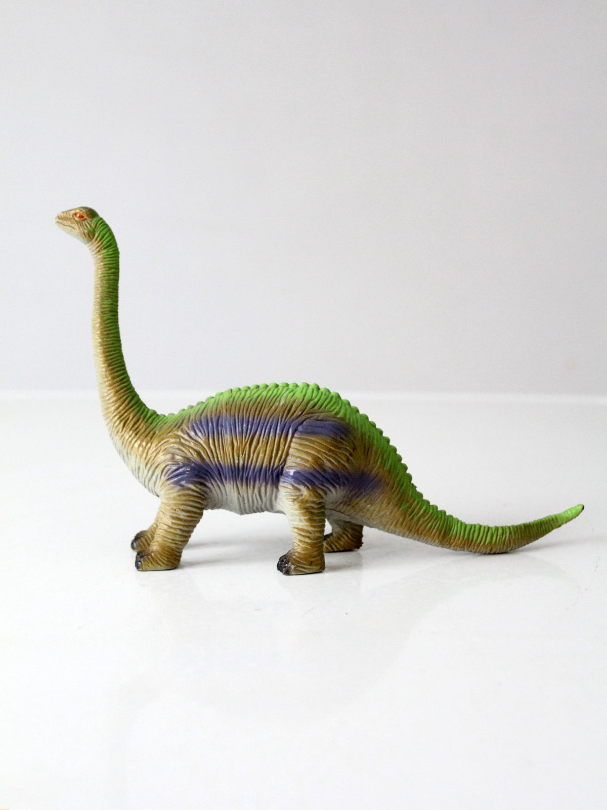 collection of six vintage dinosaur figures, 1993–2000