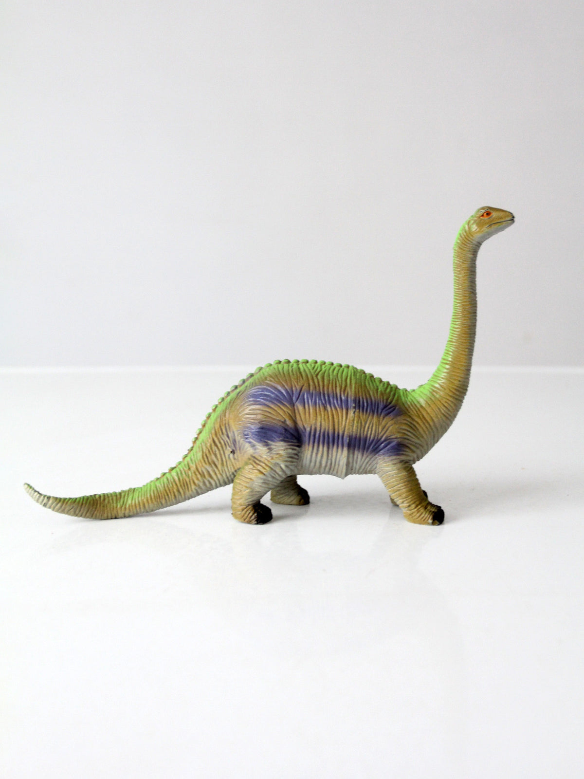 collection of six vintage dinosaur figures, 1993–2000