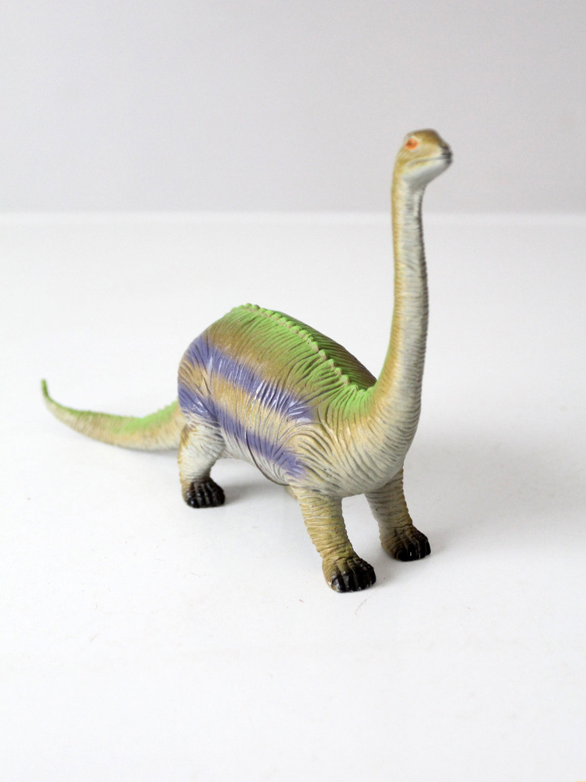 collection of six vintage dinosaur figures, 1993–2000