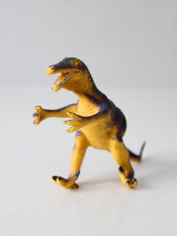collection of six vintage dinosaur figures, 1993–2000