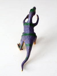 collection of six vintage dinosaur figures, 1993–2000