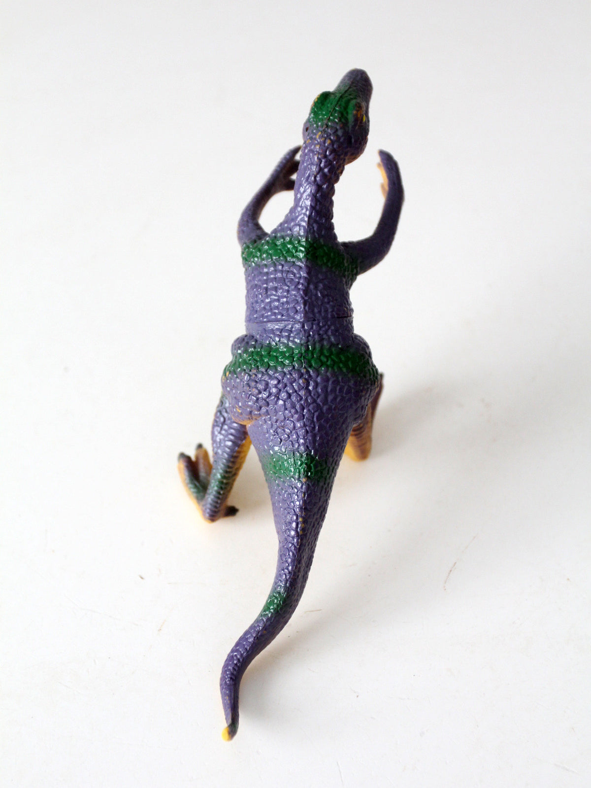 collection of six vintage dinosaur figures, 1993–2000