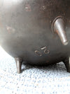 antique 20 gallon cast iron cauldron