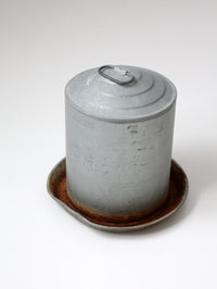 vintage galvanized chicken feeder