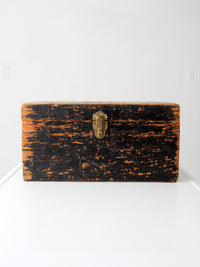 antique primitive ballot box