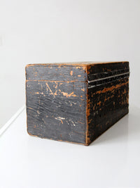 antique primitive ballot box